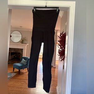 Seraphine Black Post Maternity Shaping Leggings